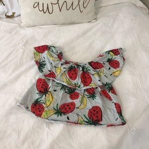 Zara girl’s fruit top! Excellent condition! ✨
